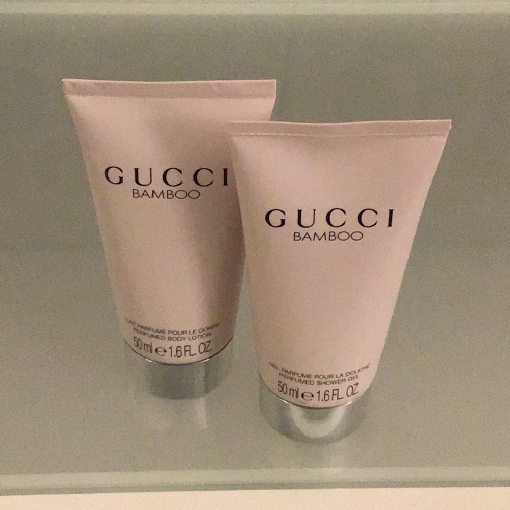 Gucci: Bamboo Lotion & Shower Gel Set